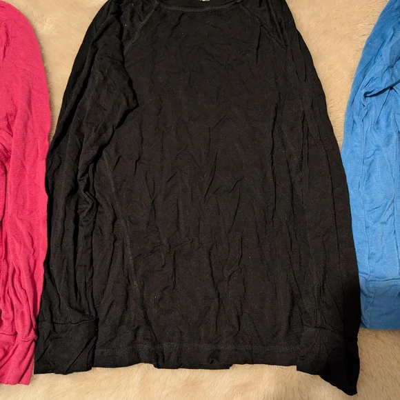 Mandala Under Scrub Top Trio - Black, Pink, and Blue - Picture 3 of 4